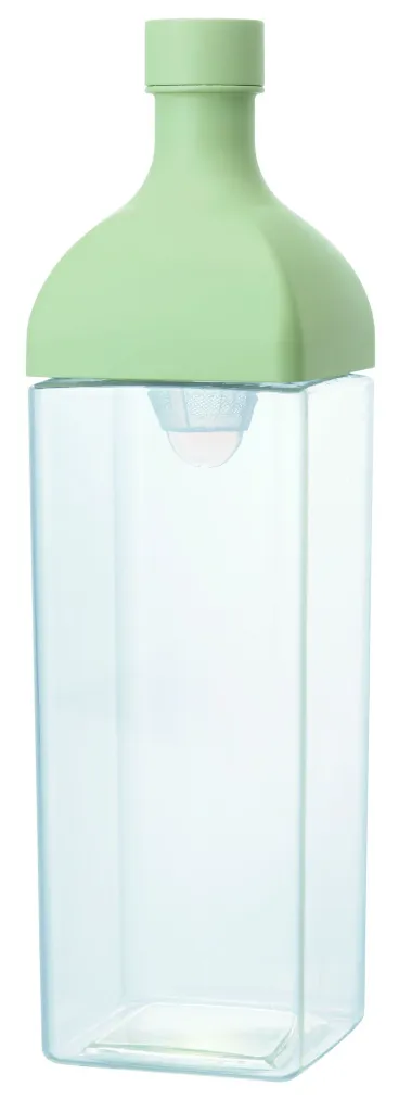 Hario cold brew fles vierkant 1200 ml - Smokey Green 1.webp