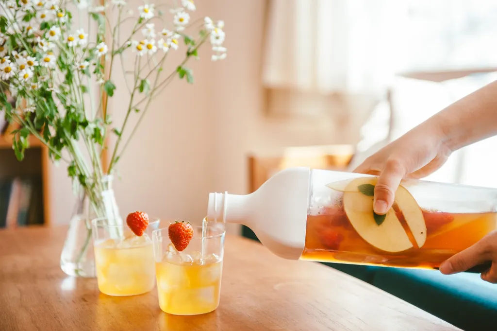 Hario cold brew fles vierkant 1200 ml - apero.webp