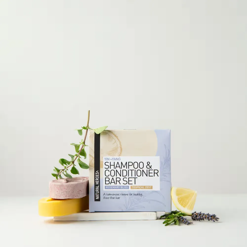 Shampoo & Conditioner Bar Set
