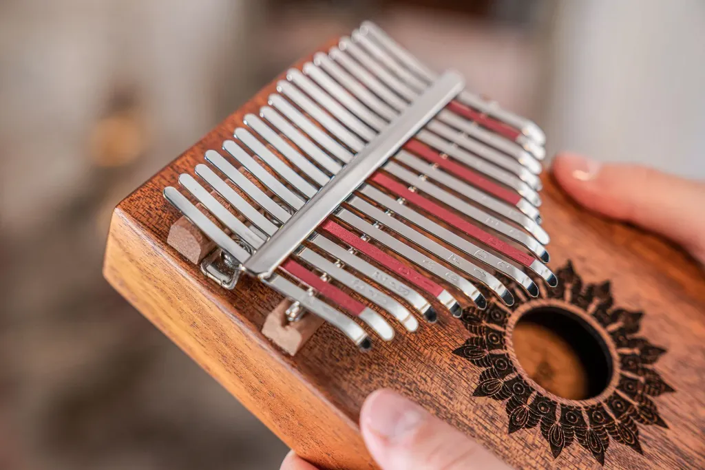 17 Notes Kalimba, Mahogany