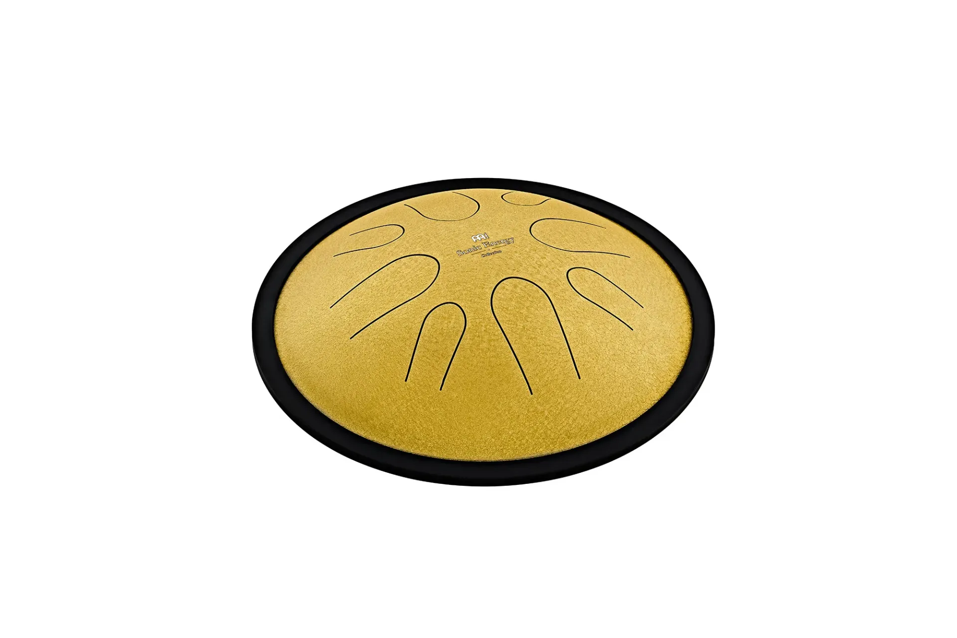 Steel Tongue Drum, 10" - D Minor - 8 Notes, 432 Hz (Gold)