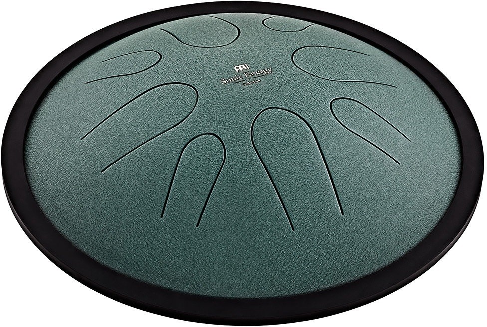 Compact Steel Tongue Drum: 10" green