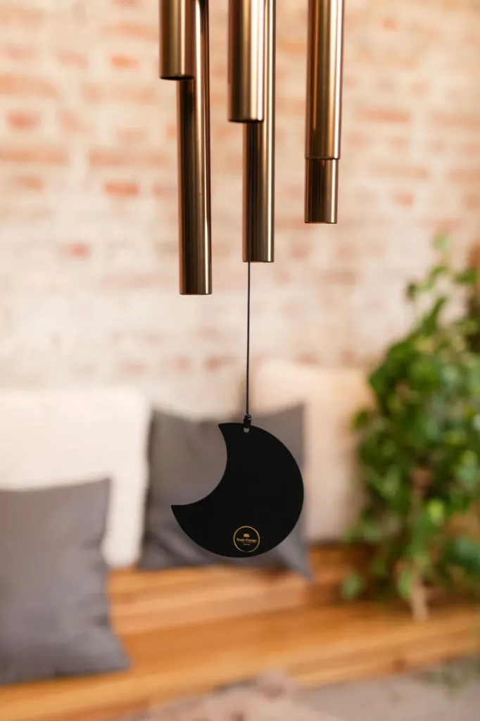 Moon Meditation Chime 44", Bronze