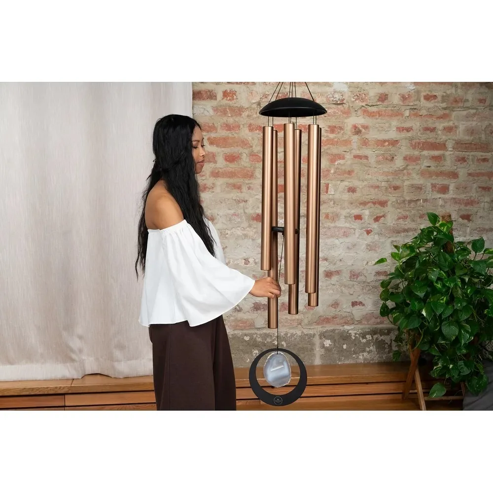 Agate Meditation Chime Grey