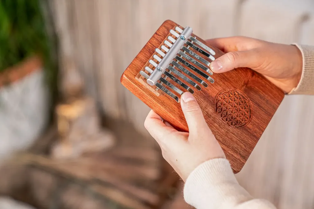 Kalimba Solid  Flower of Life  Kalimba
