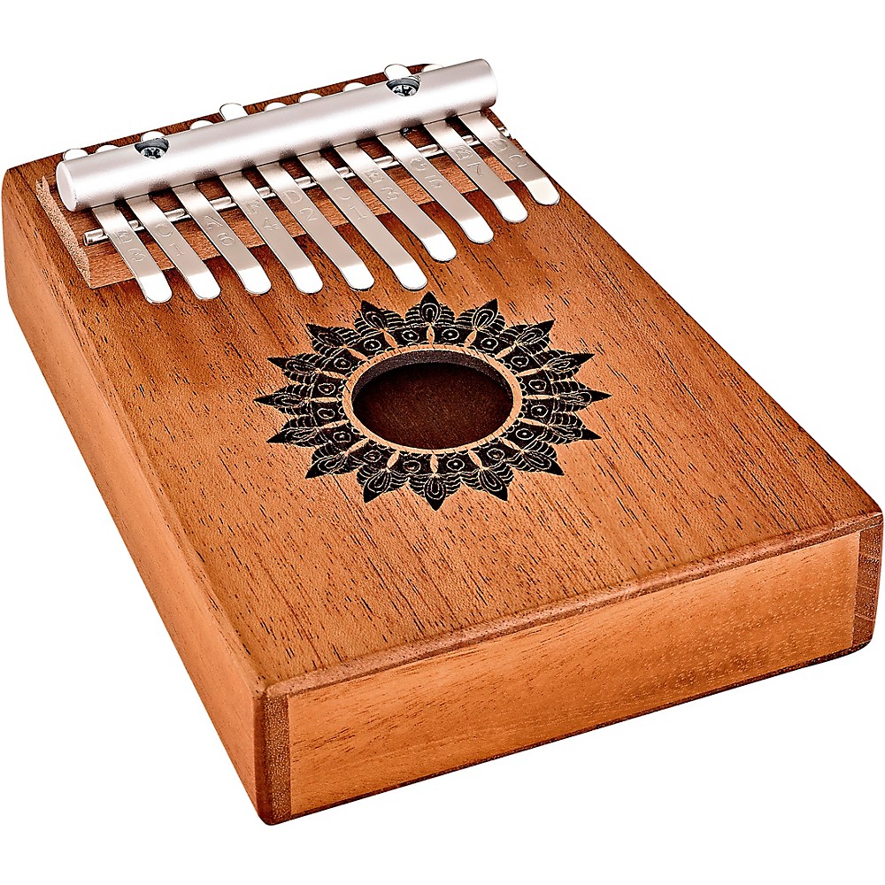 Hole Kalimba 10 Notes Mahogany with Bag