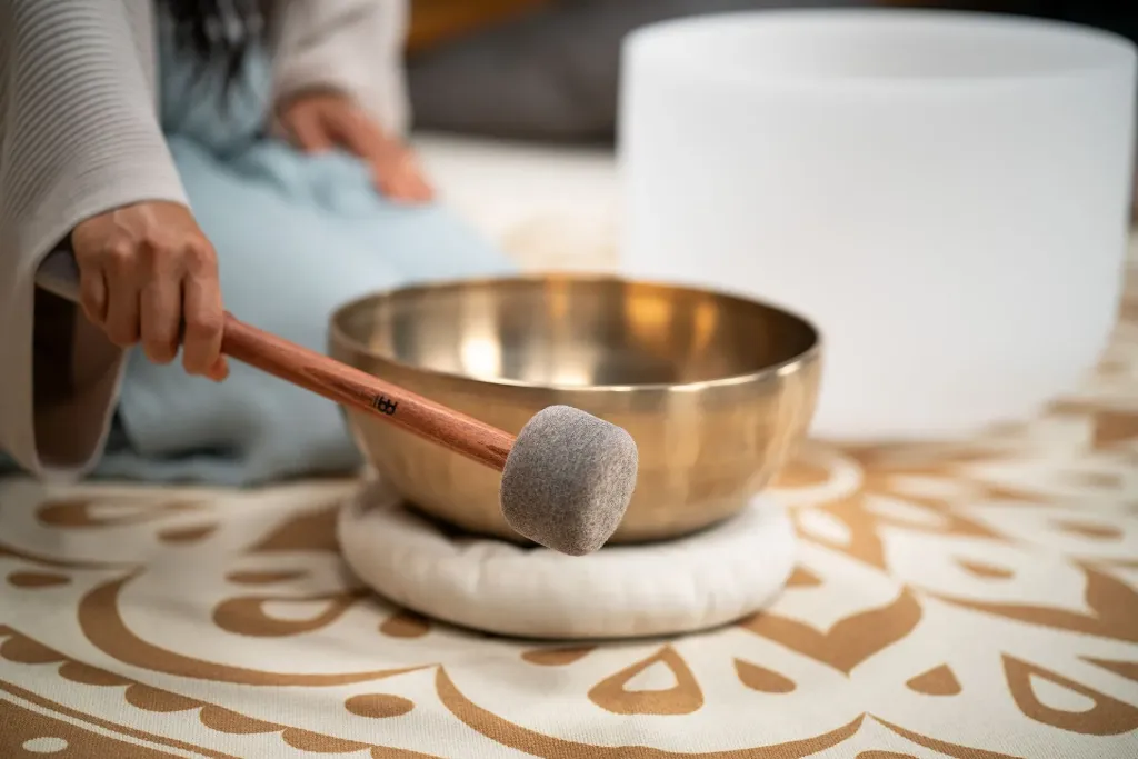 Singing Bowl Buckwheat Cushion 26 Cm
