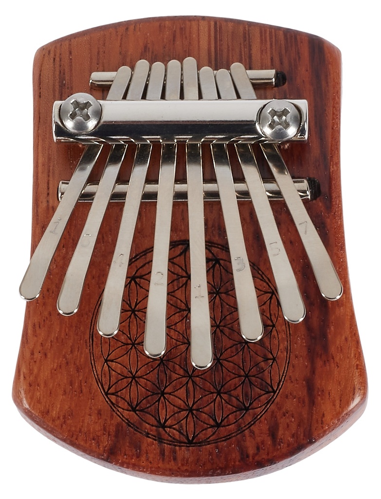 8 Note Kalimba - Flower of Life