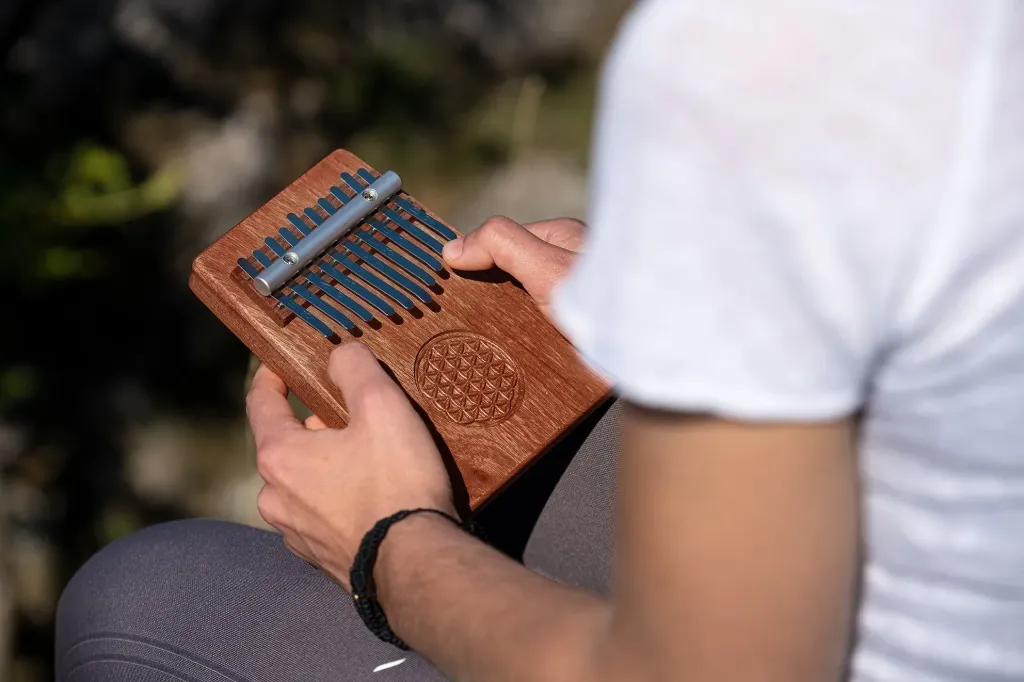 8 Note Kalimba - Flower of Life
