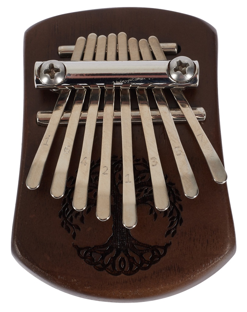 Meinl Sonic Energy Mini Kalimba C Major 8-Note Tree of Life Sy