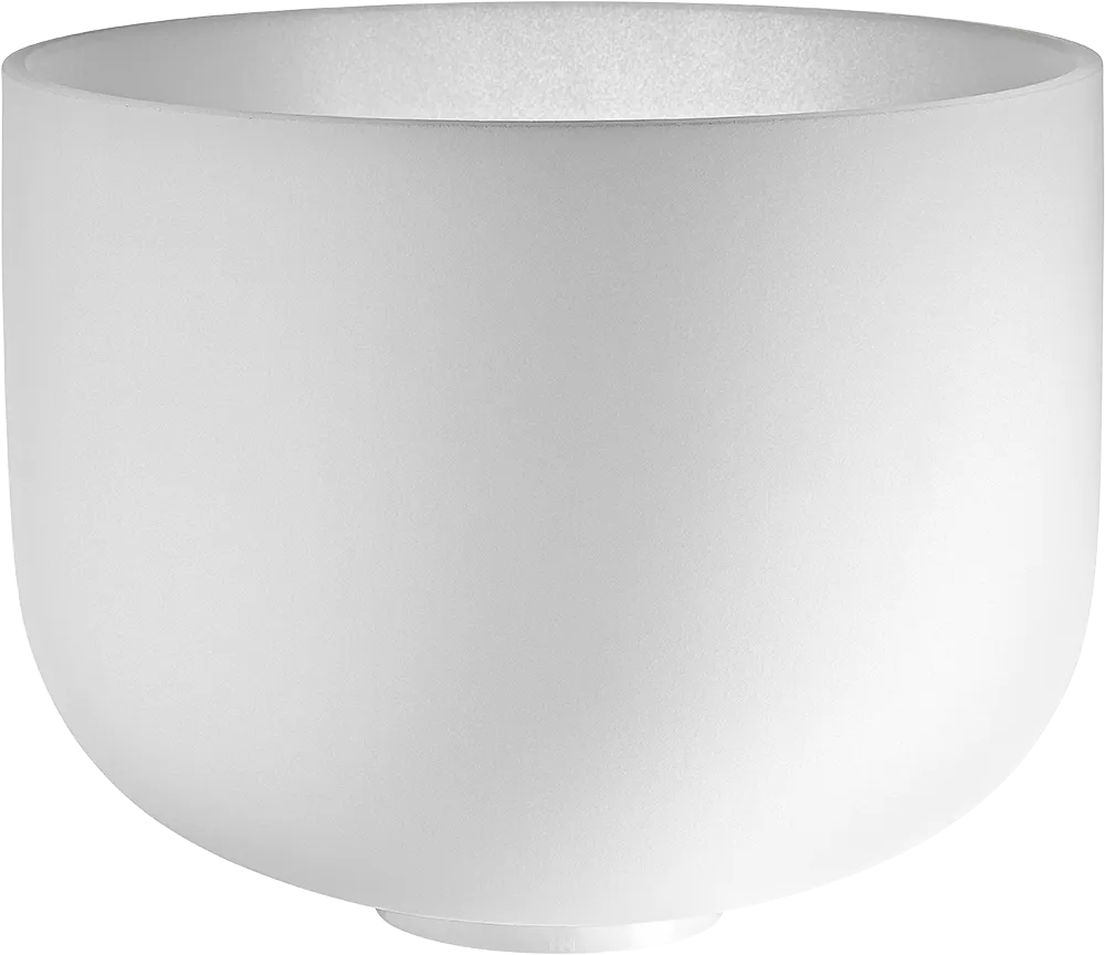 [P4063544] Meinl Sonic Energy Crystal Singing Bowl 12" / Note E / 432 Hz Navel Chakra