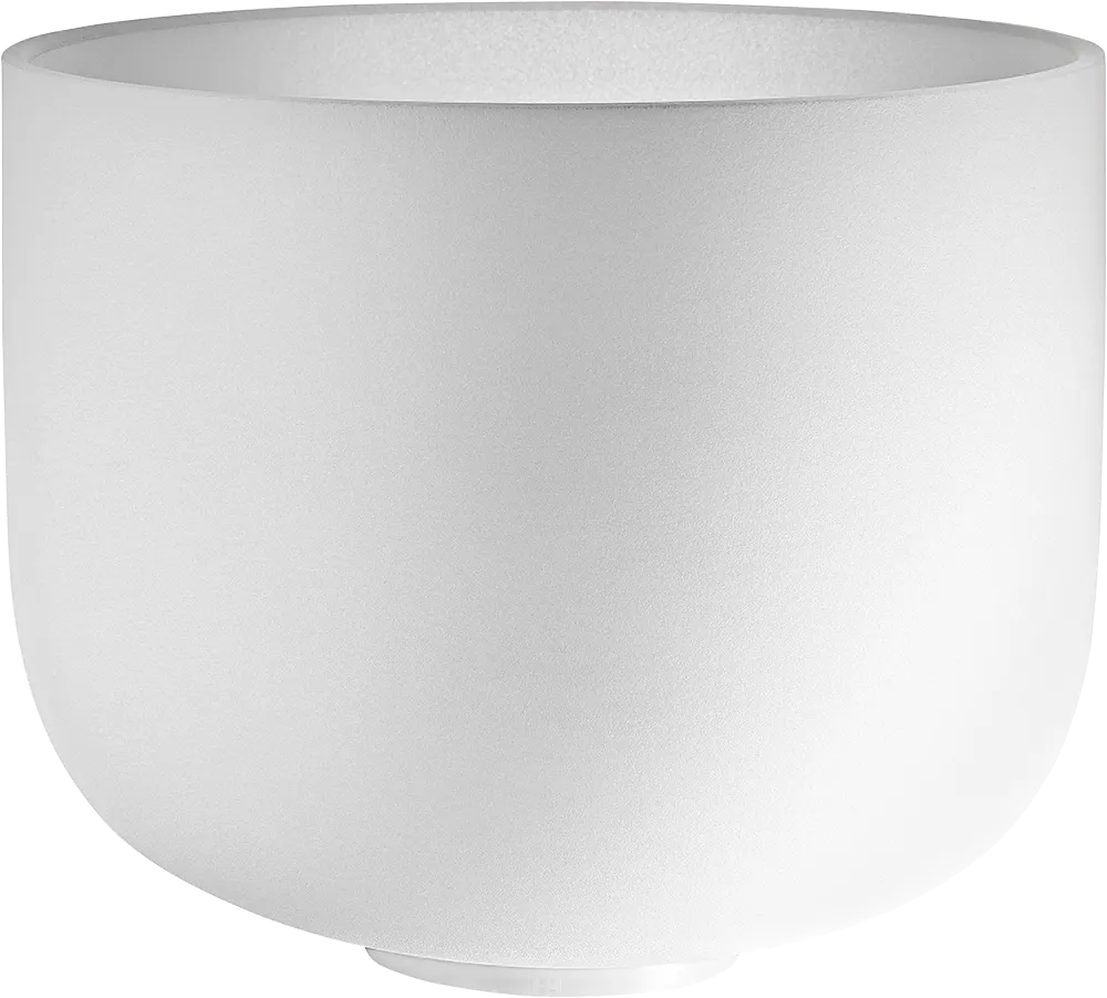 [P4063545] Crystal Singing Bowl 432 Hz -Toon F - Hartchakra- 11"