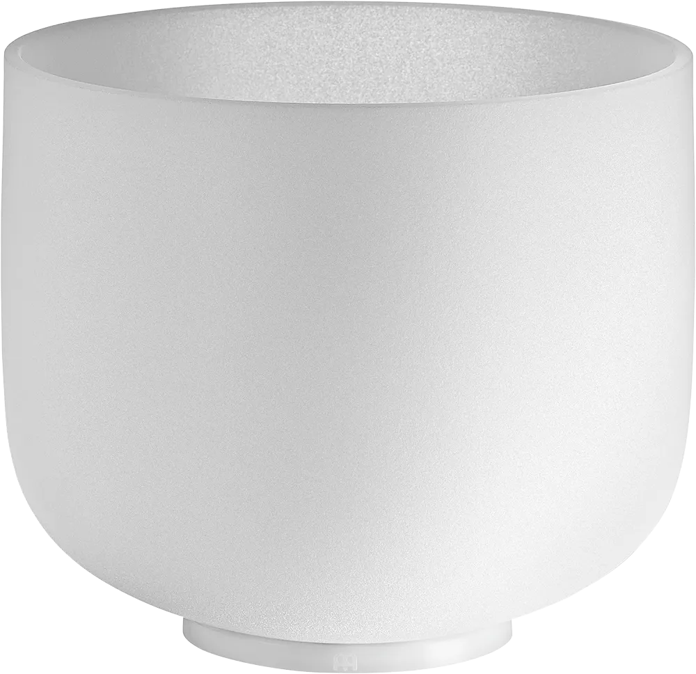 [P4063548] Meinl Sonic Energy Crystal Singing Bowl 8" / Note B / 432 Hz Crown Chakra