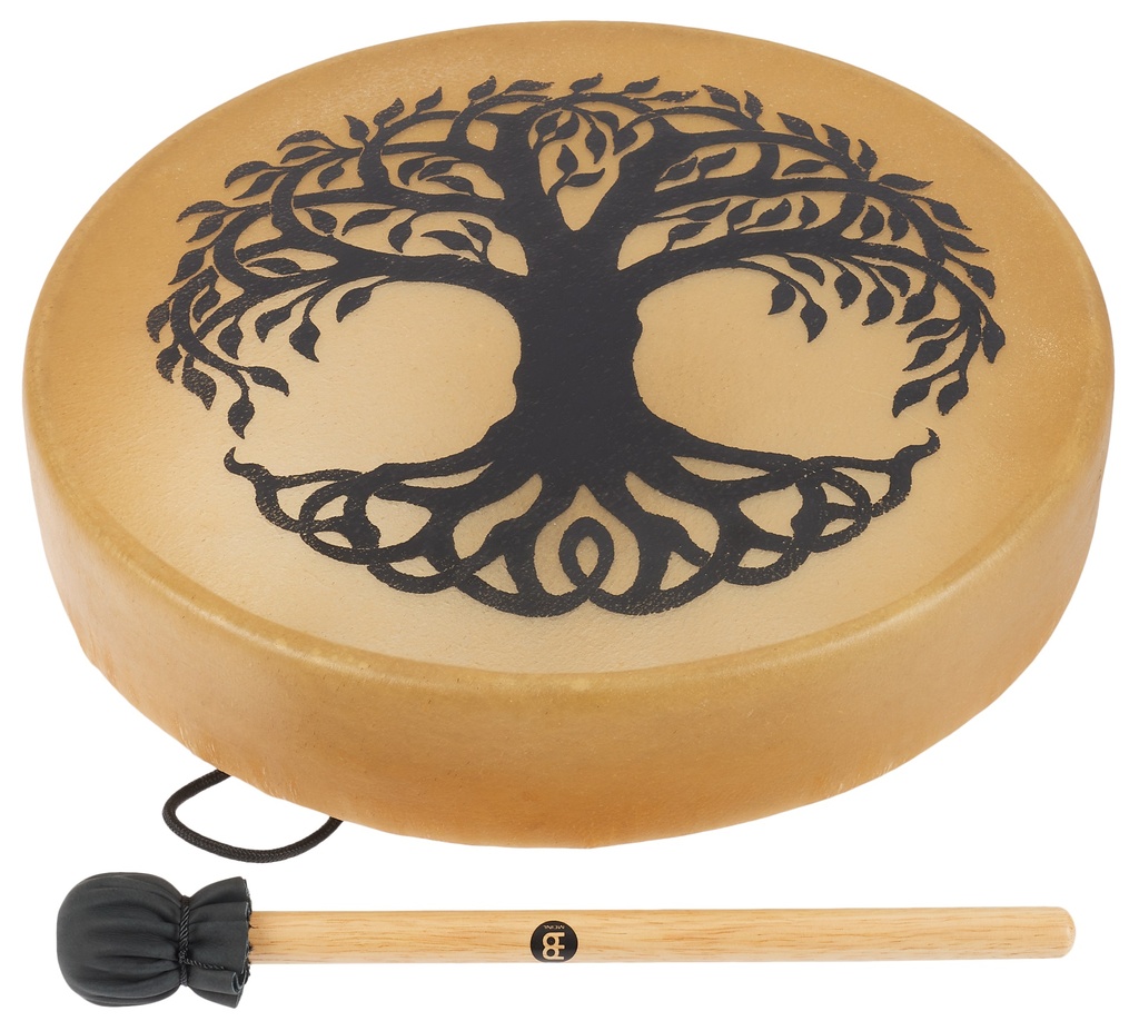 Native American-Style Hoop Drum 15"/38cm Tree of Life