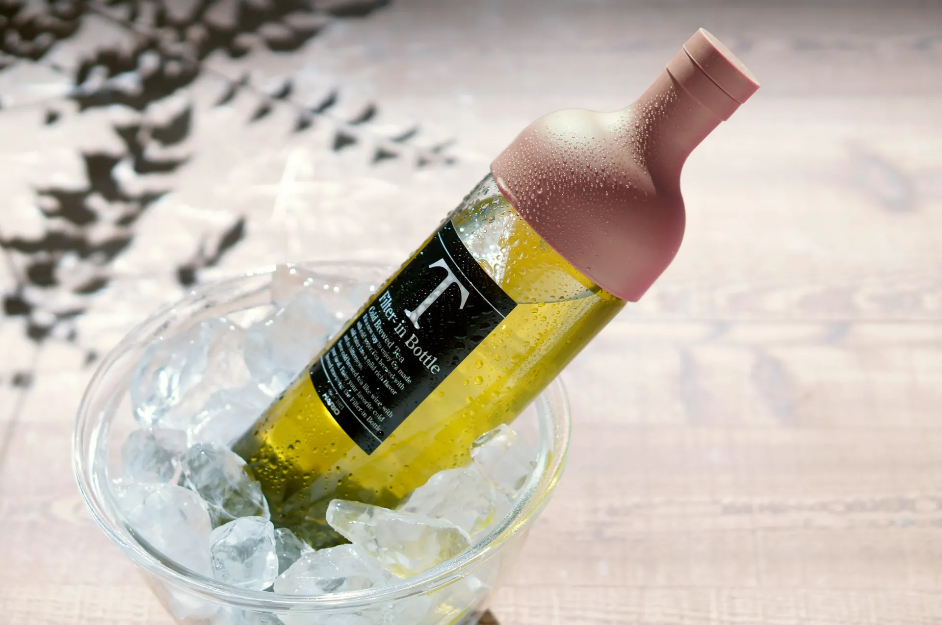 Hario cold brew fles 750ml - Smokey Pink